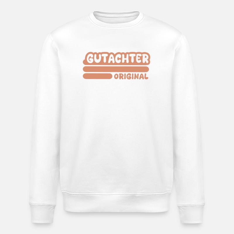 Geschenk für Gutachter - Stanley/Stella Unisex Bio-Sweatshirt ROLLER - Weiß