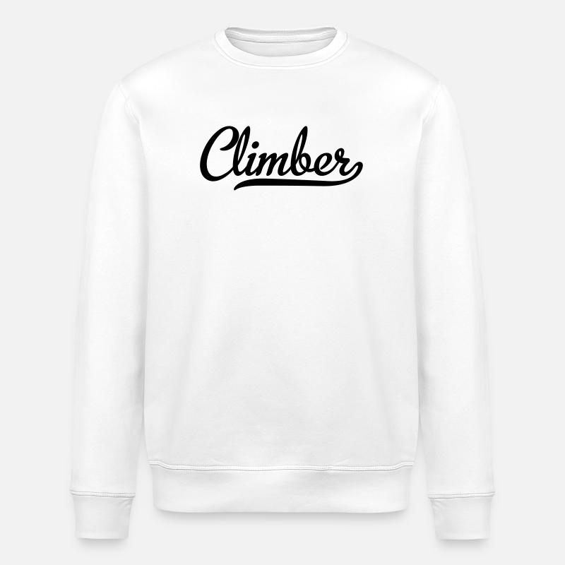 6061912 127796595 climber - Sweat bio ROLLER Stanley/Stella Unisexe - blanc