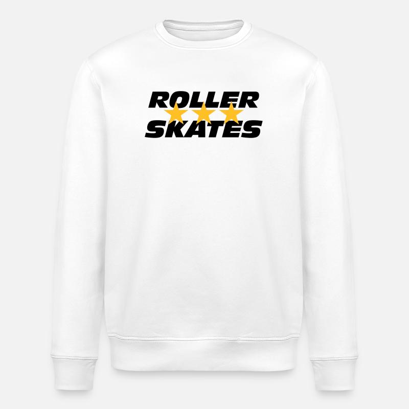 Roller Skates - Stanley/Stella ROLLER Unisex Organic Sweatshirt - white