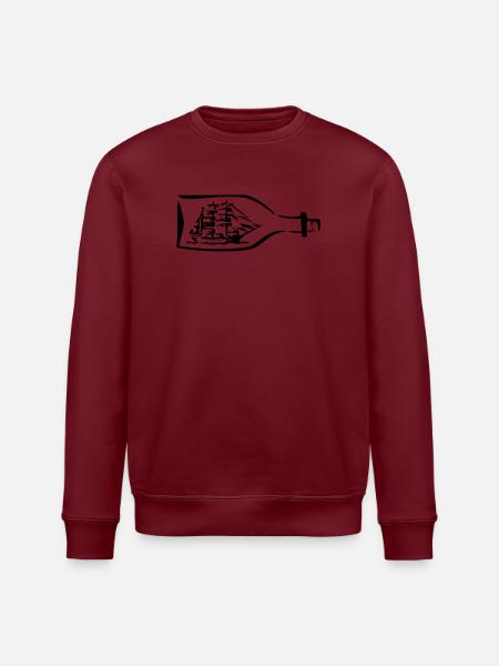 ship - Stanley/Stella ROLLER Unisex Organic Sweatshirt - white