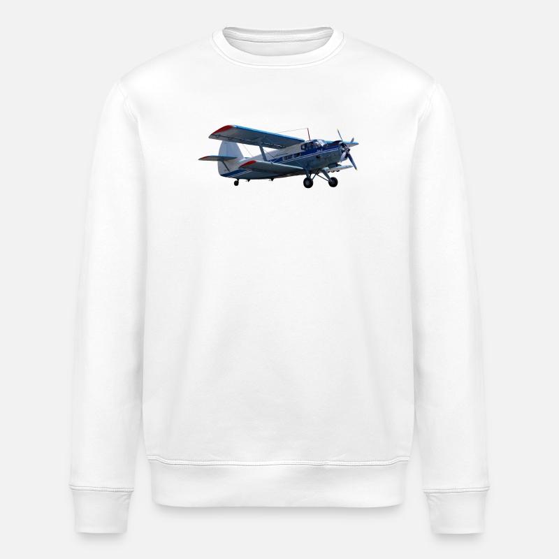 An-2 - Stanley/Stella ROLLER Unisex Organic Sweatshirt - white