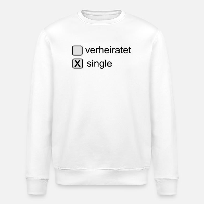 Single - Stanley/Stella Unisex Bio-Sweatshirt ROLLER - Weiß