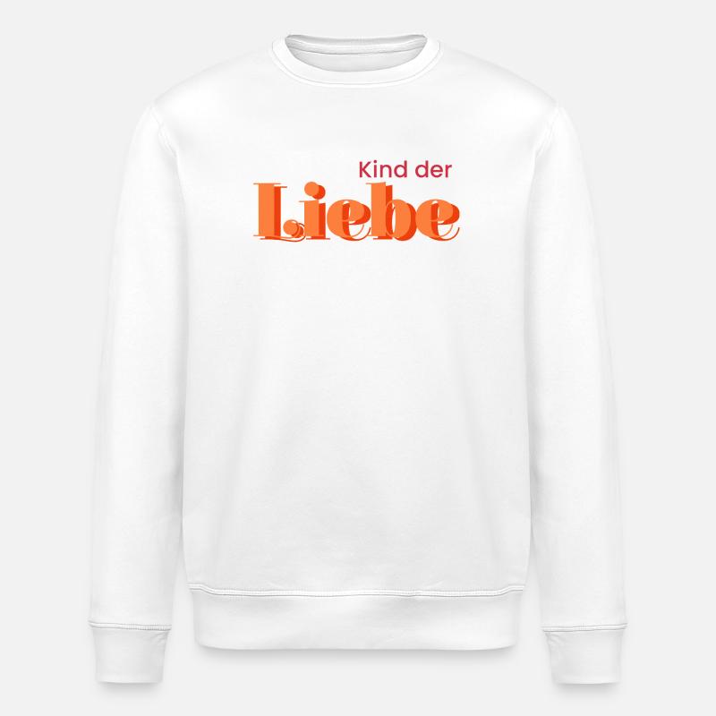 Kind der Liebe - Stanley/Stella Unisex Bio-Sweatshirt ROLLER - Weiß