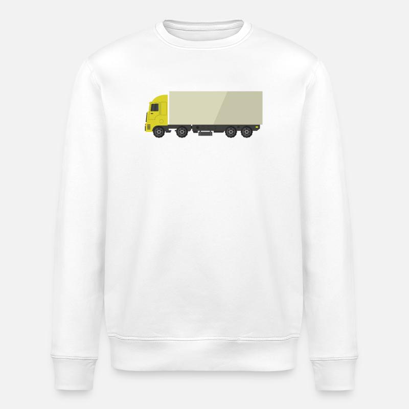 Camion - Sweat bio ROLLER Stanley/Stella Unisexe - blanc