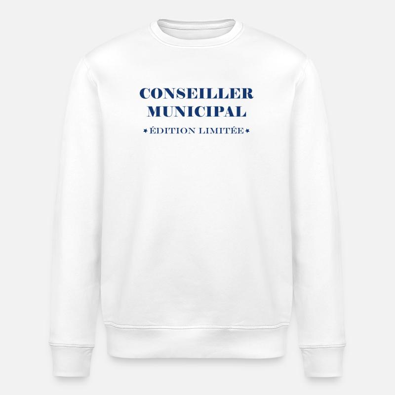 Stadtrat in limitierter Ausgabe - Stanley/Stella Unisex Bio-Sweatshirt ROLLER - Weiß