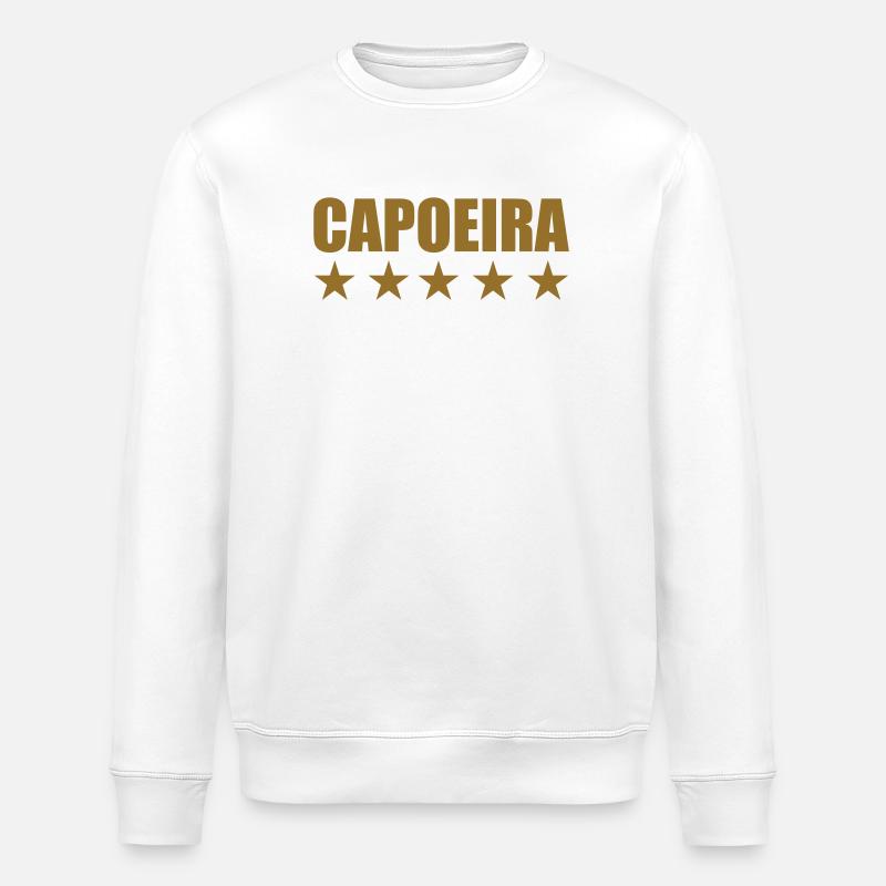 Capoeira – Kampf – Tanz - Stanley/Stella Unisex Bio-Sweatshirt ROLLER - Weiß
