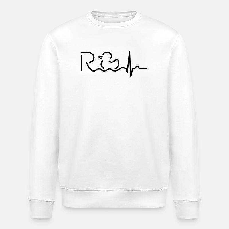 Endlich Rente - Ruhestand - Pension - Stanley/Stella Unisex Bio-Sweatshirt ROLLER - Weiß