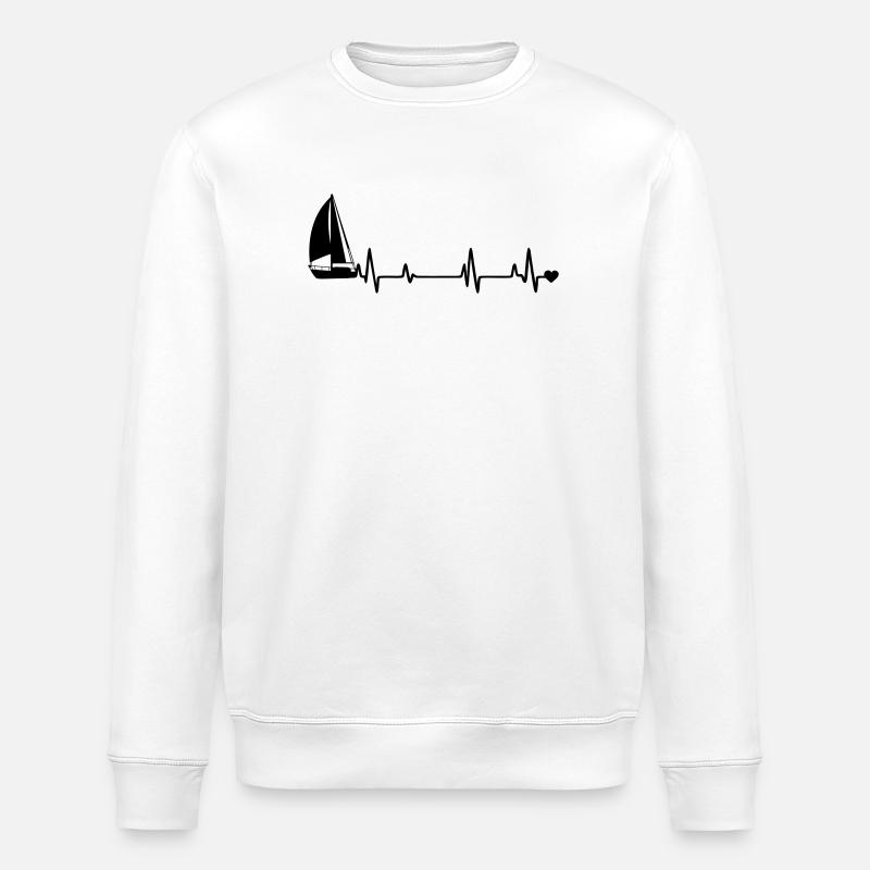 Voile - Sweat bio ROLLER Stanley/Stella Unisexe - blanc