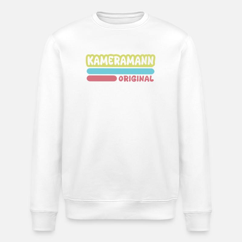 Kameramann - Stanley/Stella Unisex Bio-Sweatshirt ROLLER - Weiß