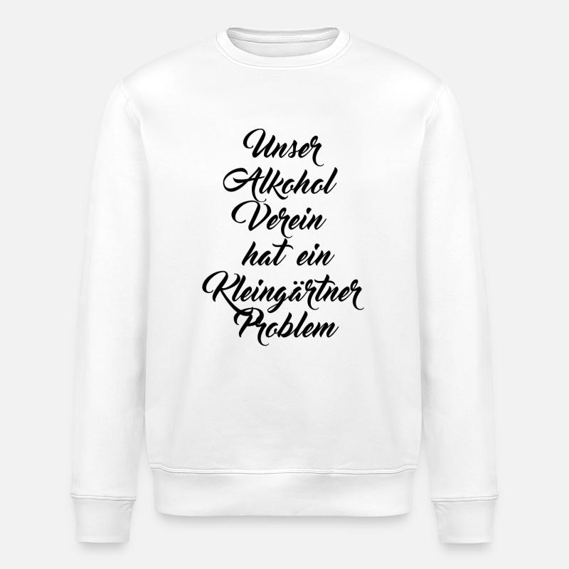 Kleingärtner Verein - Stanley/Stella Unisex Bio-Sweatshirt ROLLER - Weiß