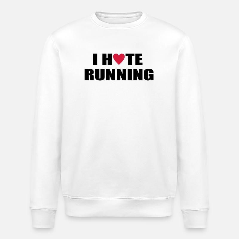 courir - Sweat bio ROLLER Stanley/Stella Unisexe - blanc