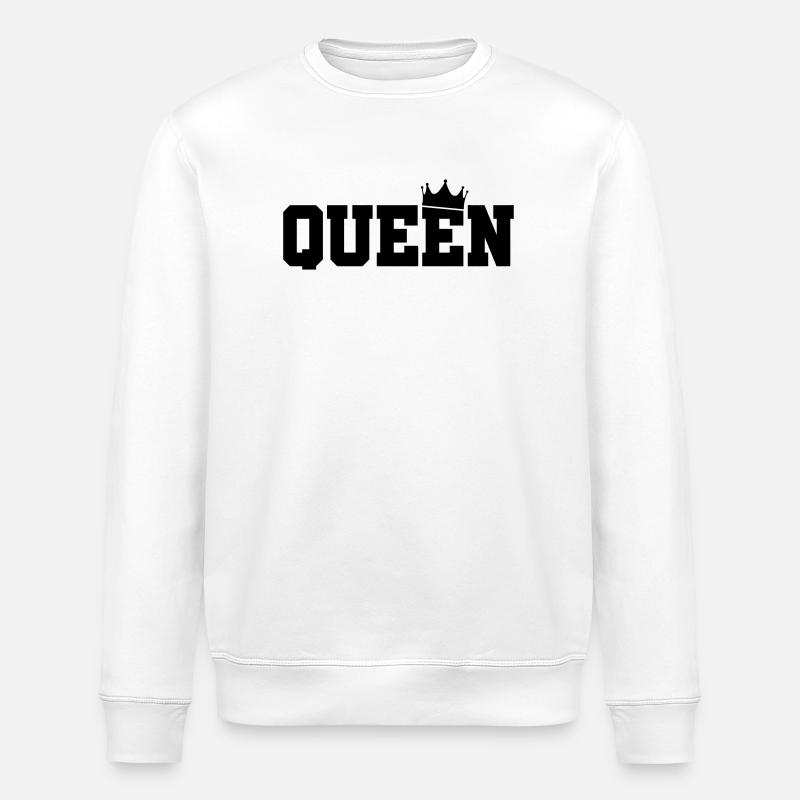 queen - Sweat bio ROLLER Stanley/Stella Unisexe - blanc