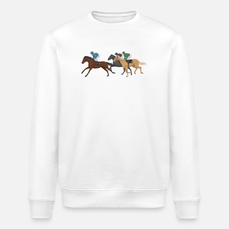 Jockeys - Stanley/Stella ROLLER Unisex Organic Sweatshirt - white