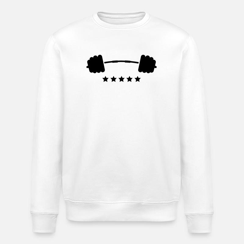 Gewichte - Stanley/Stella Unisex Bio-Sweatshirt ROLLER - Weiß
