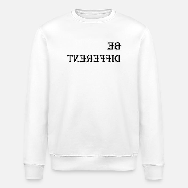 Be Different - Stanley/Stella ROLLER Unisex Organic Sweatshirt - white