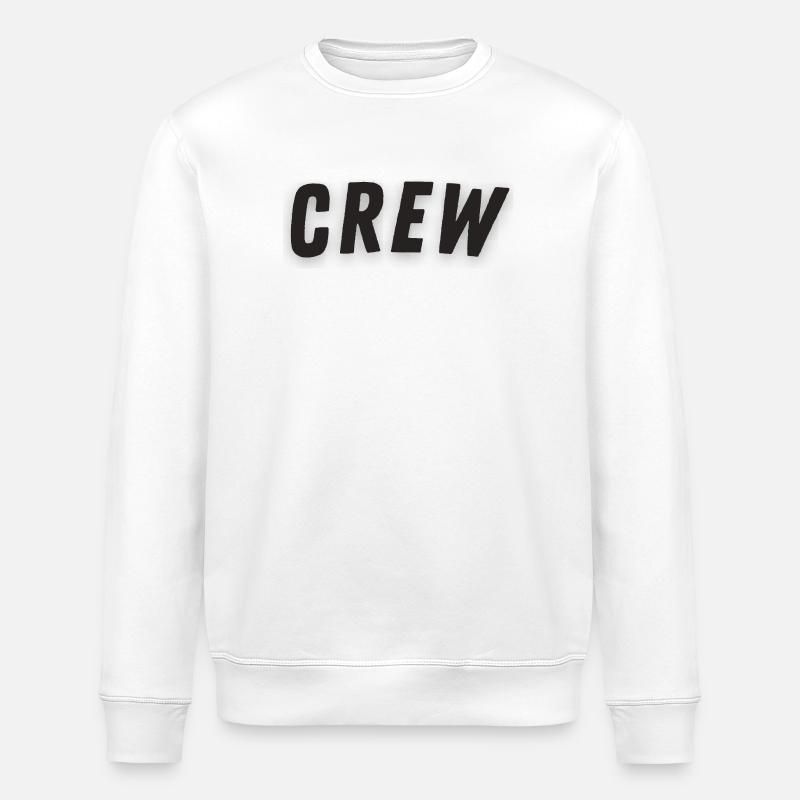 Abenteuer Crew Design - Stanley/Stella Unisex Bio-Sweatshirt ROLLER - Weiß