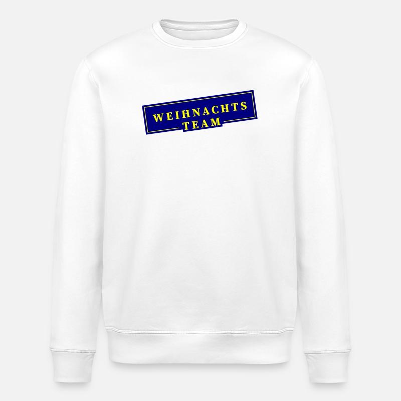 Équipe de Noël Noë - Sweat bio ROLLER Stanley/Stella Unisexe - blanc