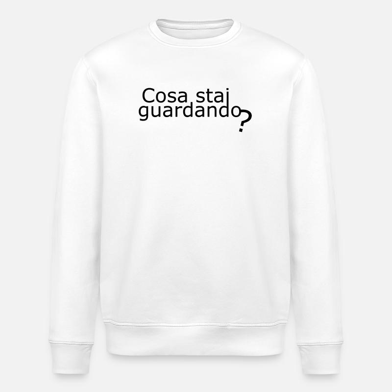 Chercher - Sweat bio ROLLER Stanley/Stella Unisexe - blanc