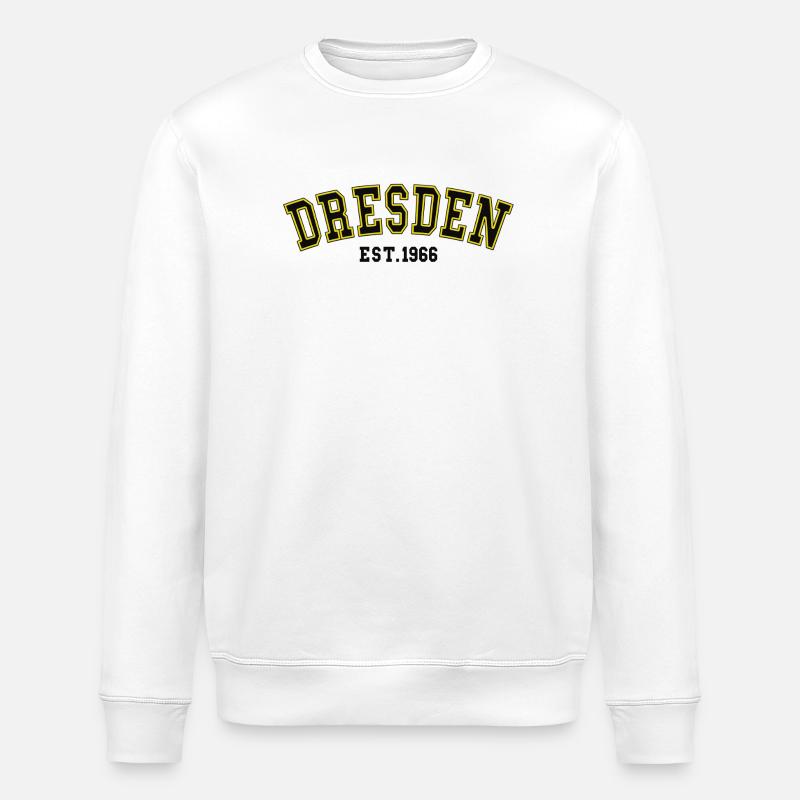 Dresden Est. 1966 - Stanley/Stella ROLLER Unisex Organic Sweatshirt - white