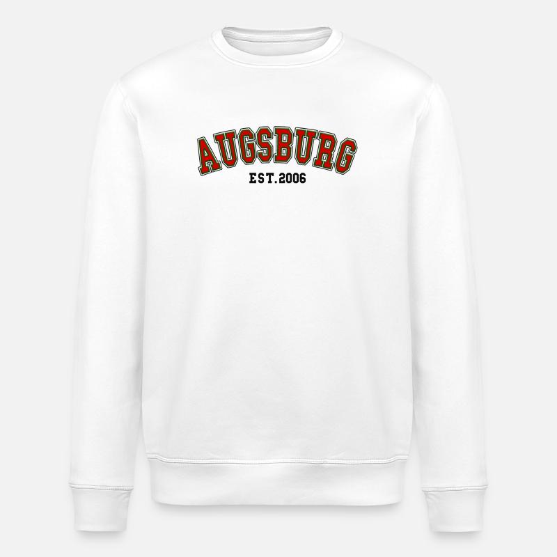 Augsburg Est. 2006 - Stanley/Stella ROLLER Unisex Organic Sweatshirt - white