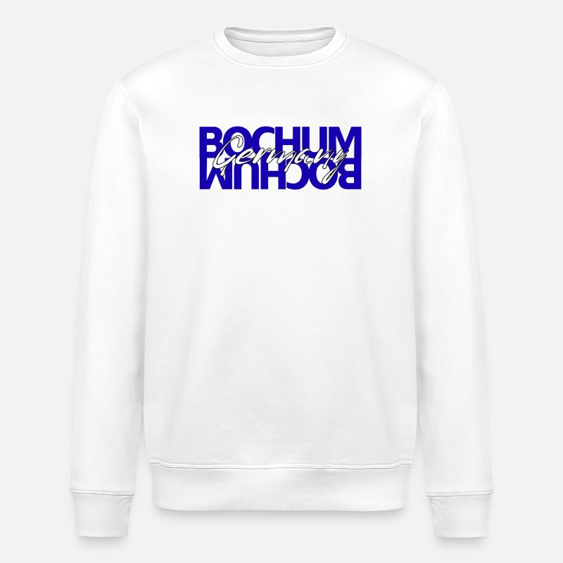 Bochum Germany - Stanley/Stella Unisex Bio-Sweatshirt ROLLER - Weiß