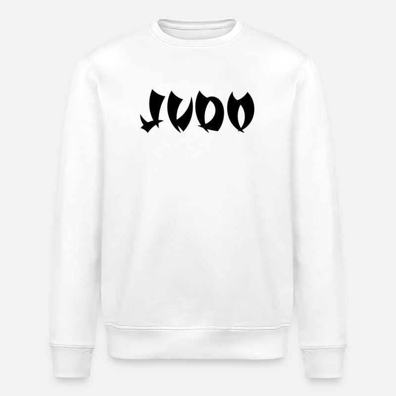 judo - Stanley/Stella ROLLER Unisex Organic Sweatshirt - white