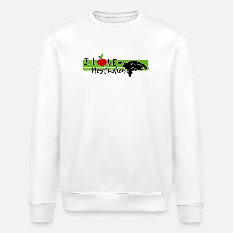 Eifach Thurgau - Stanley/Stella Unisex Bio-Sweatshirt ROLLER - Weiß