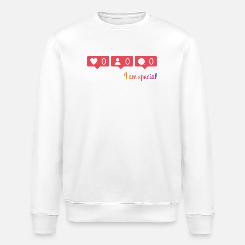 likes - Stanley/Stella Unisex Bio-Sweatshirt ROLLER - Weiß