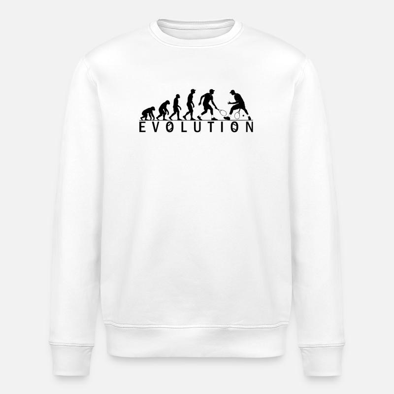 Maillot tweener Tennis Evolution - Sweat bio ROLLER Stanley/Stella Unisexe - blanc