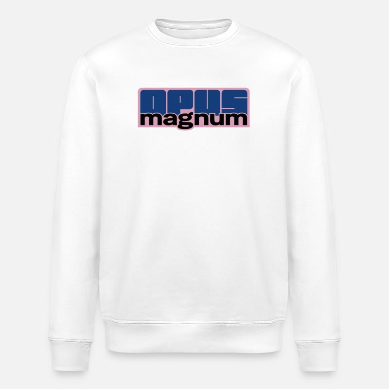 OPUS MAGNUM - Sweat bio ROLLER Stanley/Stella Unisexe - blanc