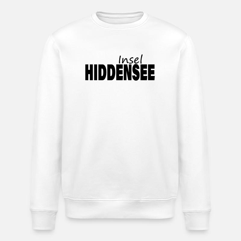HIDDENSEE - Stanley/Stella Unisex Bio-Sweatshirt ROLLER - Weiß