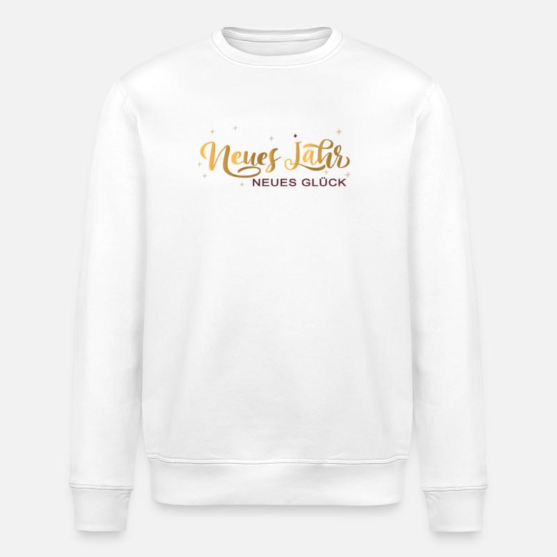 Nouvelle année, nouvelle chance - Sweat bio ROLLER Stanley/Stella Unisexe - blanc