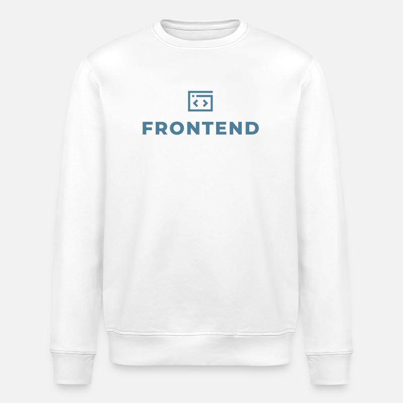 Frontend - Sweat bio ROLLER Stanley/Stella Unisexe - blanc