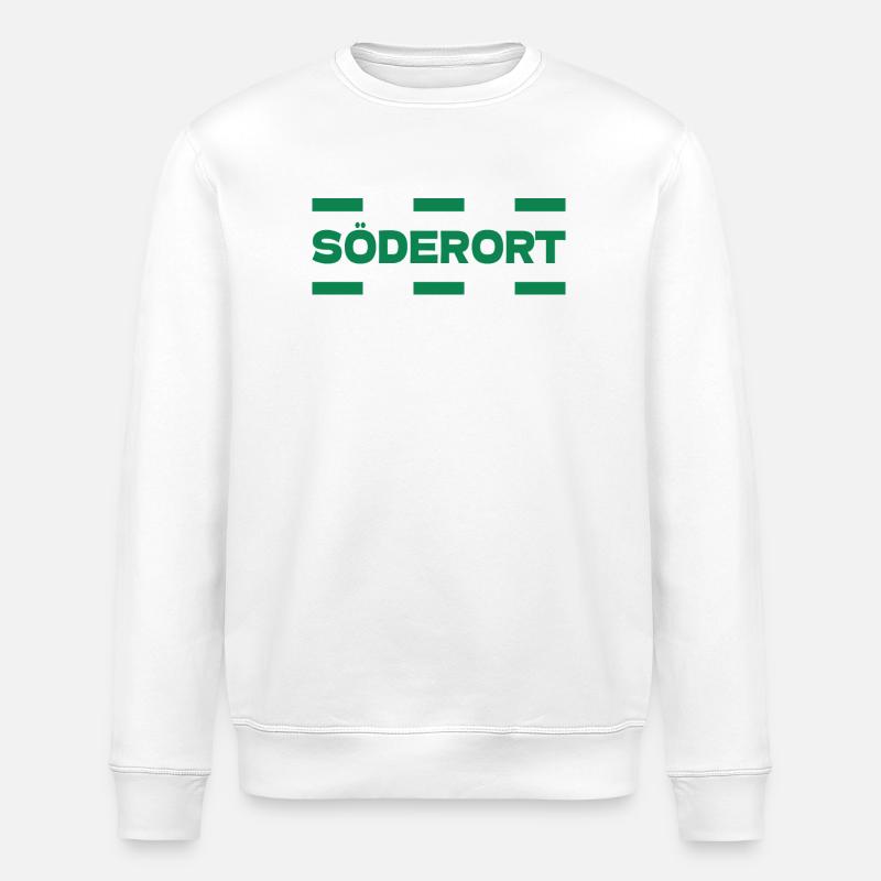 Söderort - Stockholm - Stanley/Stella Unisex Bio-Sweatshirt ROLLER - Weiß