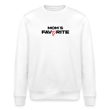 Moms Favorite - Stanley/Stella Unisex Bio-Sweatshirt ROLLER - Weiß - Vorne - Nik (191cm)