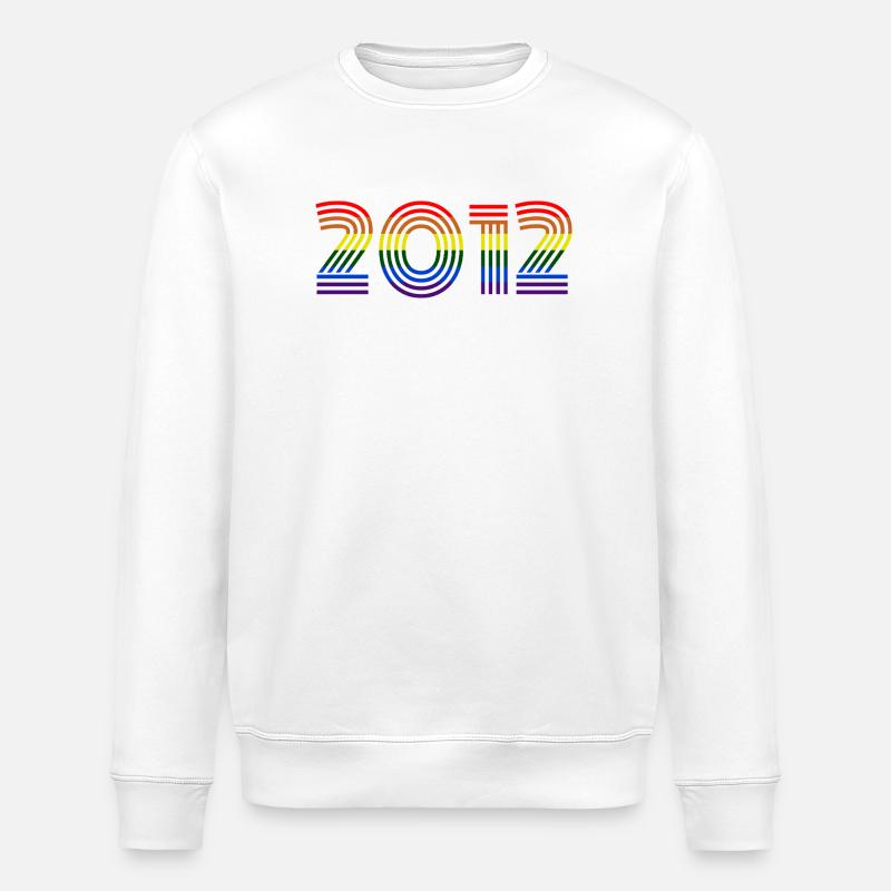 2012 - Stanley/Stella ROLLER Unisex Organic Sweatshirt - white