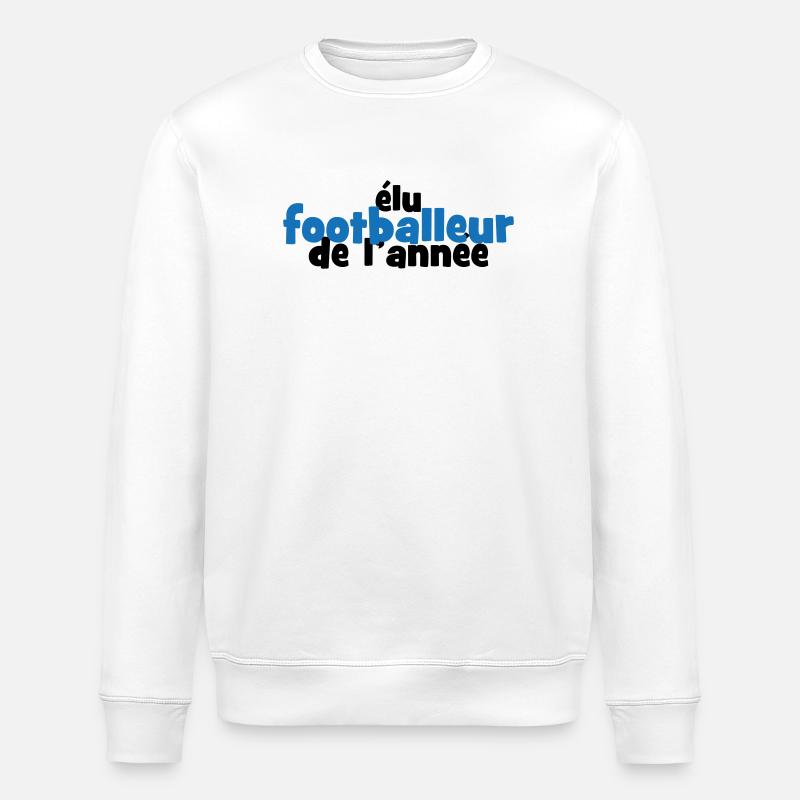 Footballeur de l'Année : Dominez le Classement - Sweat bio ROLLER Stanley/Stella Unisexe - blanc