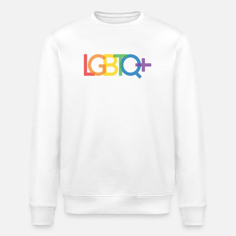 Pride Month - LGBTQ+ - Stanley/Stella Unisex Bio-Sweatshirt ROLLER - Weiß