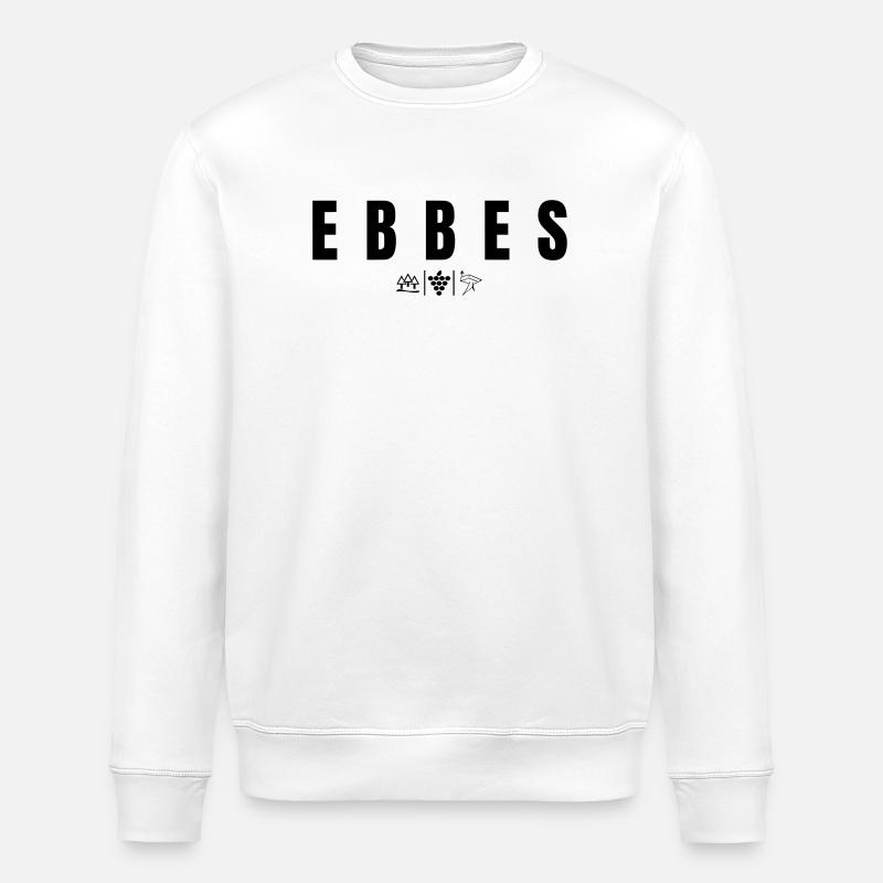 Ebbes - Stanley/Stella Unisex Bio-Sweatshirt ROLLER - Weiß