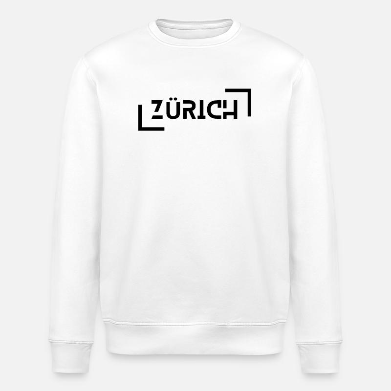 Zürich - Stanley/Stella Unisex Bio-Sweatshirt ROLLER - Weiß