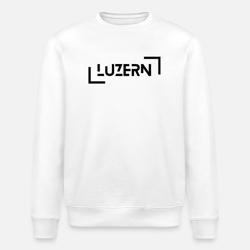 Luzern - Stanley/Stella Unisex Bio-Sweatshirt ROLLER - Weiß