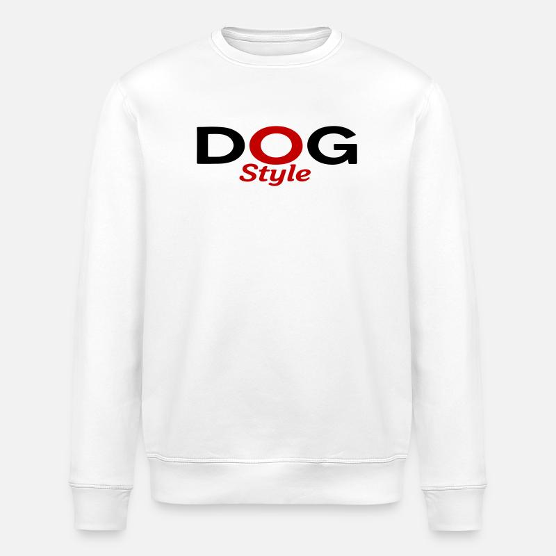 Dogstyle - Sweat bio ROLLER Stanley/Stella Unisexe - blanc