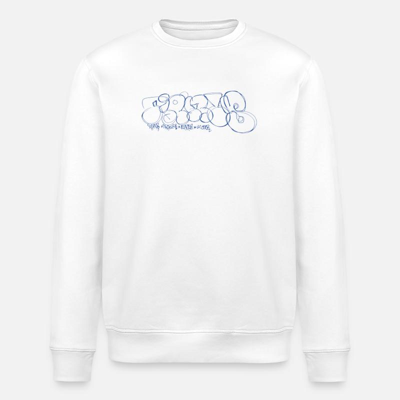 La bulle parisienne - Sweat bio ROLLER Stanley/Stella Unisexe - blanc