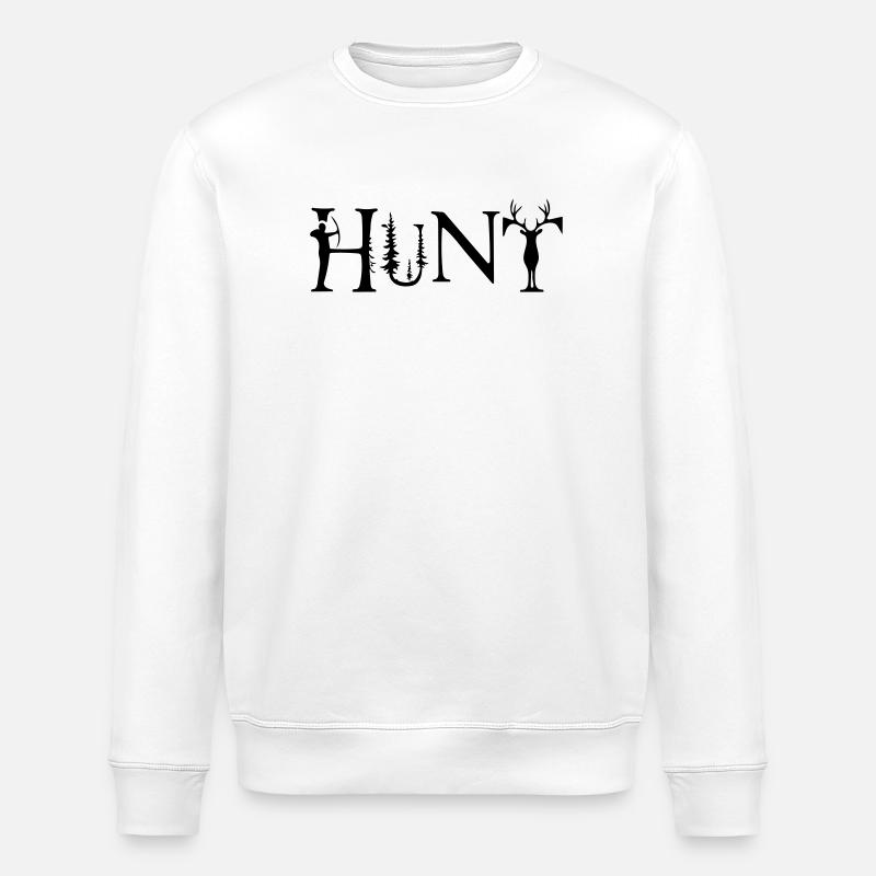 Jagd - Stanley/Stella Unisex Bio-Sweatshirt ROLLER - Weiß