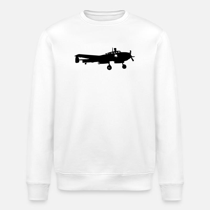 Bf-110 - Stanley/Stella Unisex Bio-Sweatshirt ROLLER - Weiß