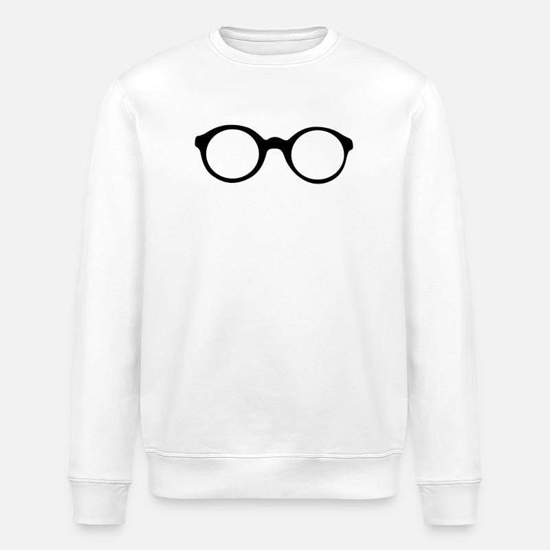 Glasses - Stanley/Stella Unisex Bio-Sweatshirt ROLLER - Weiß