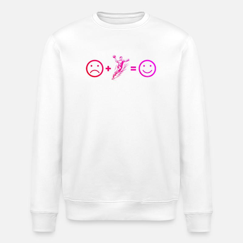 Déclaration pour tout le handball masculin - Sweat bio ROLLER Stanley/Stella Unisexe - blanc