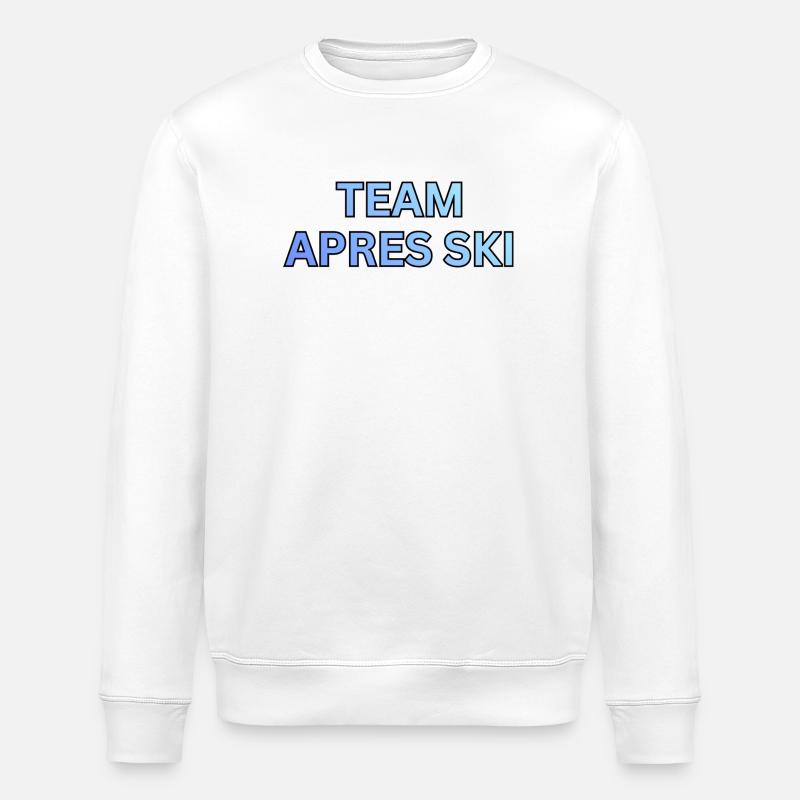 Team Après Ski Gradient - Stanley/Stella Unisex Bio-Sweatshirt ROLLER - Weiß