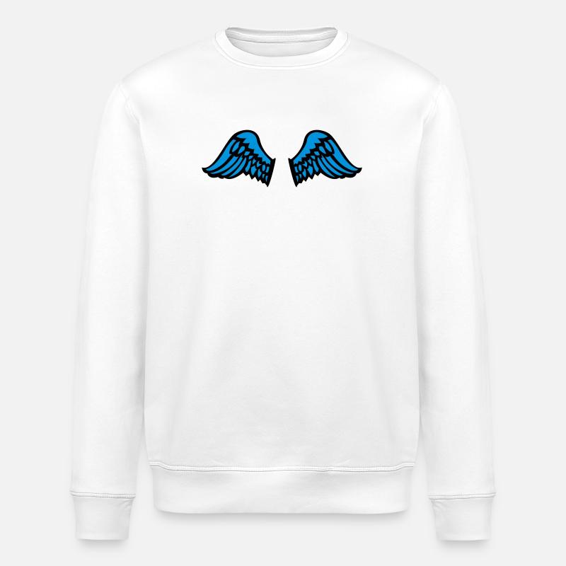 wings - Stanley/Stella Unisex Bio-Sweatshirt ROLLER - Weiß