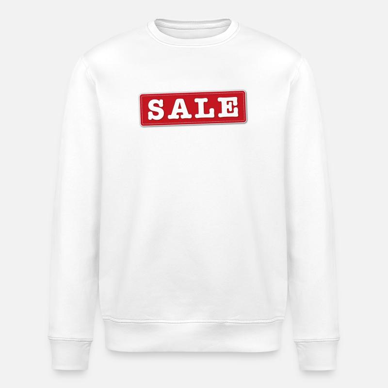 SALE - Stanley/Stella Unisex Bio-Sweatshirt ROLLER - Weiß